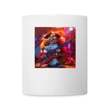 Meerschweinchen - Tasse - Weiß - Vorne