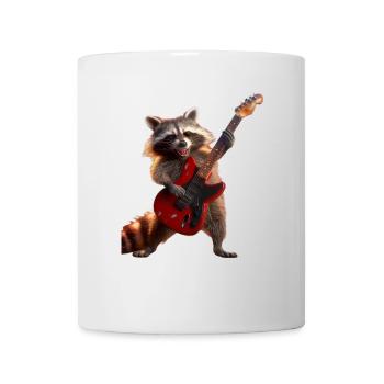 Raton laveur - Mug blanc - blanc - Devant