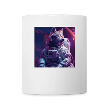Wolf - Tasse - Weiß - Vorne