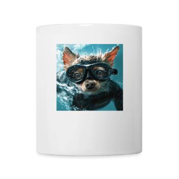 Chien - Mug blanc - blanc - Devant
