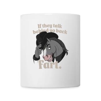 Pferd - Tasse - Weiß - Vorne