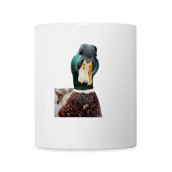 Ente - Tasse - Weiß - Vorne