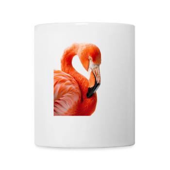 Flamingo - Tasse - Weiß - Vorne