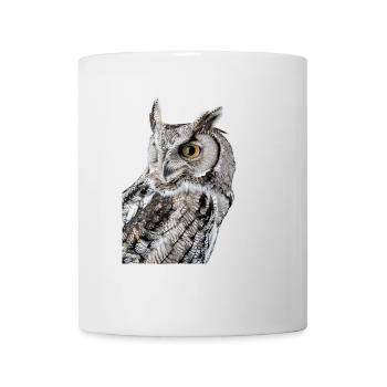 Eule - Tasse - Weiß - Vorne
