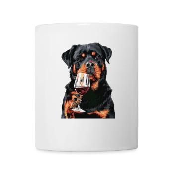 Rottweiler - Mug blanc - blanc - Devant