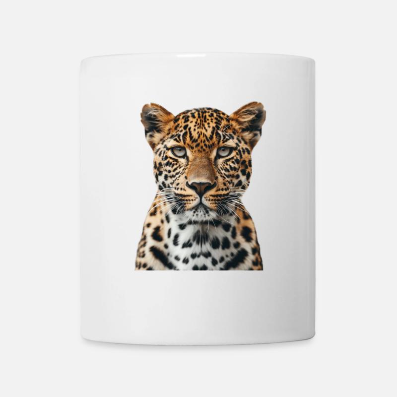 Leopard - Tasse - Weiß