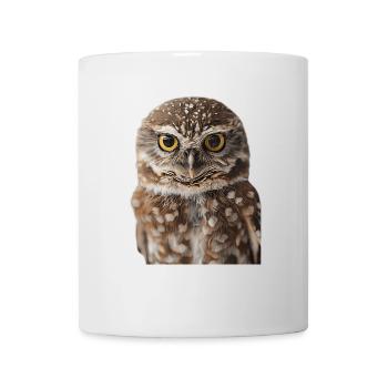 Hibou - Mug blanc - blanc - Devant