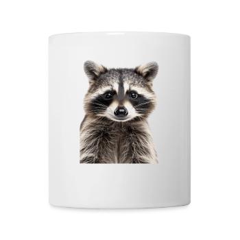 Raton laveur - Mug blanc - blanc - Devant