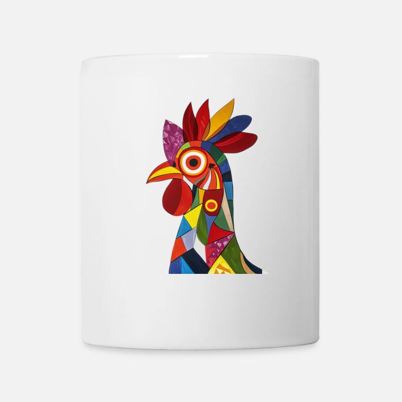 Huhn - Tasse - Weiß