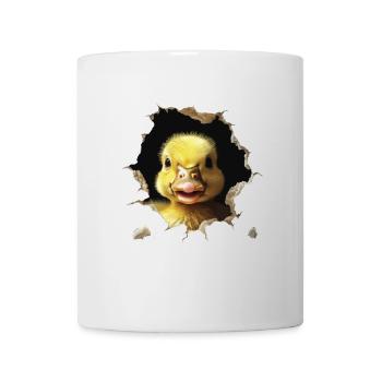 Ente - Tasse - Weiß - Vorne