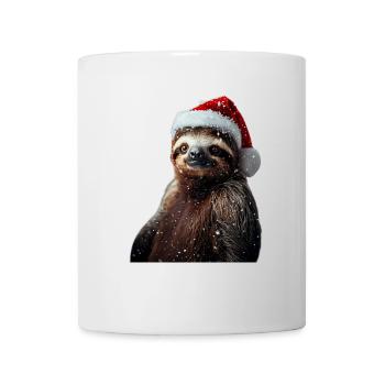 Faultier - Tasse - Weiß - Vorne