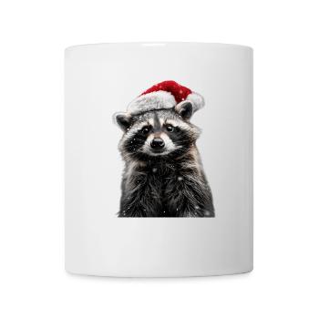 Raton laveur - Mug blanc - blanc - Devant