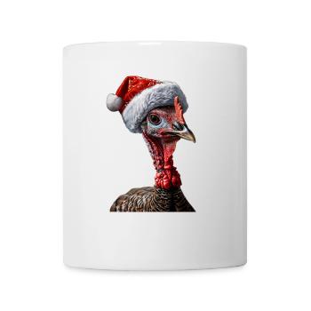 Truthahn - Tasse - Weiß - Vorne
