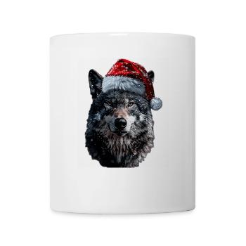 Wolf - Tasse - Weiß - Vorne