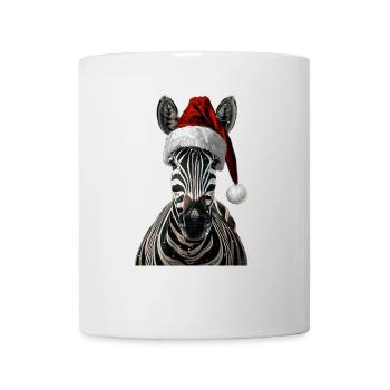 Zebra - Tasse - Weiß - Vorne