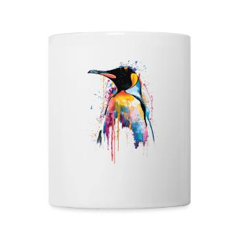Pinguin - Tasse - Weiß - Vorne
