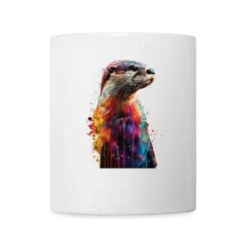 Otter - Tasse - Weiß - Vorne