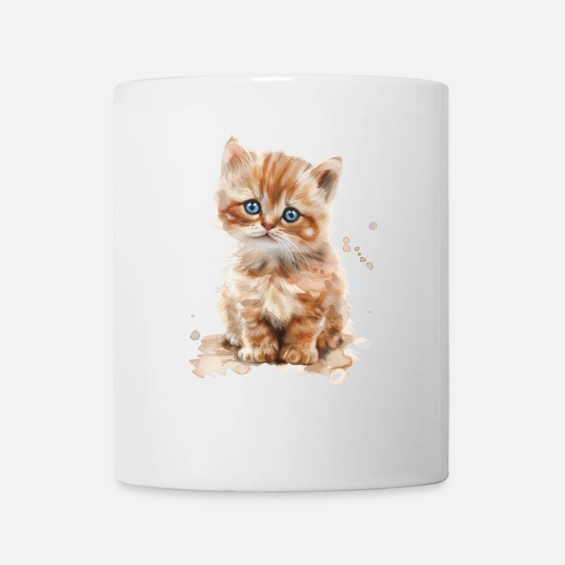 Katze - Tasse - Weiß