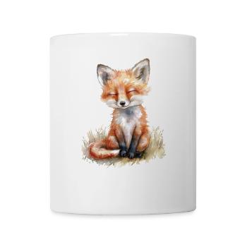 Fuchs - Tasse - Weiß - Vorne