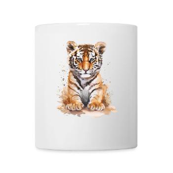 Tiger - Mug - white - Front