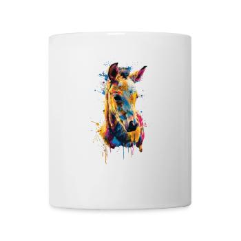 Pferd - Tasse - Weiß - Vorne