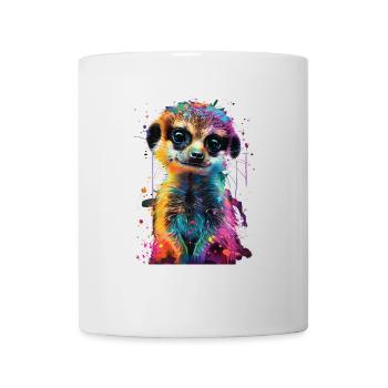 Suricate - Mug blanc - blanc - Devant