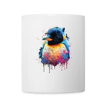 Pinguin - Tasse - Weiß - Vorne