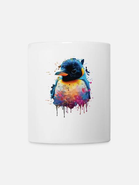Pinguin - Tasse - Weiß