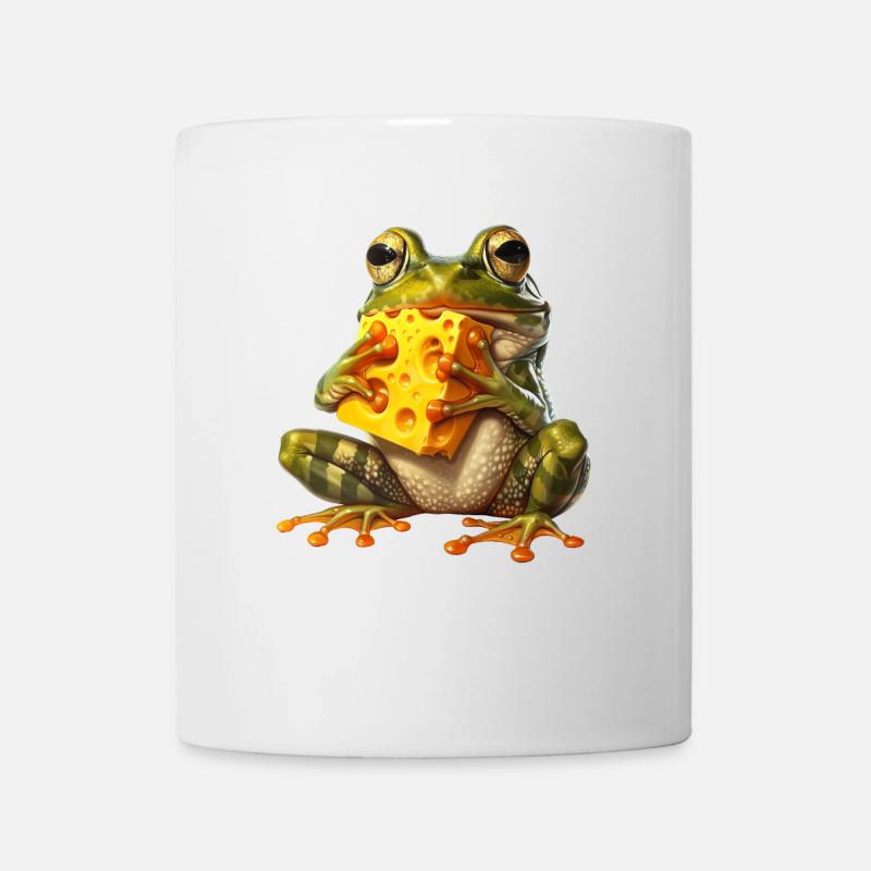 Frosch - Tasse - Weiß
