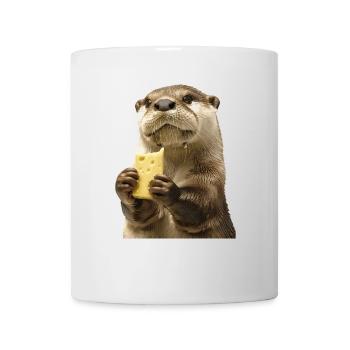 Otter - Tasse - Weiß - Vorne