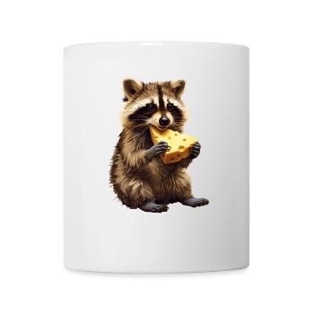 Raton laveur - Mug blanc - blanc - Devant
