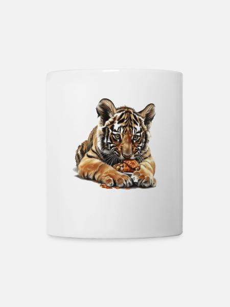 Tigre - Mug blanc - blanc