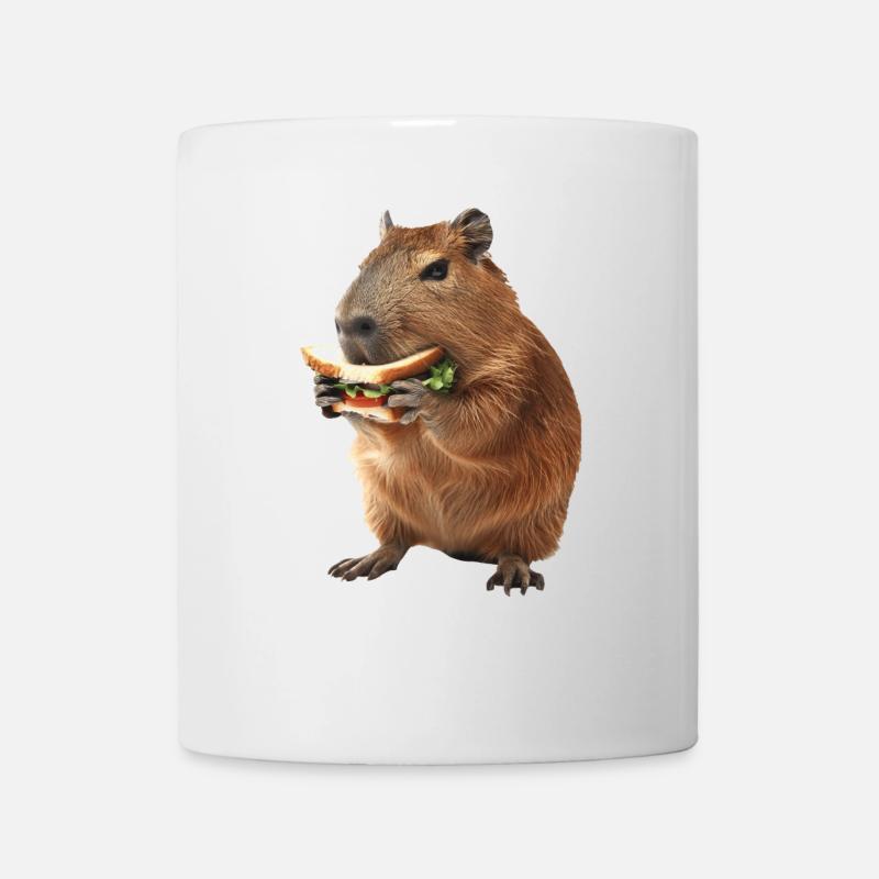 Wasserschwein - Tasse - Weiß