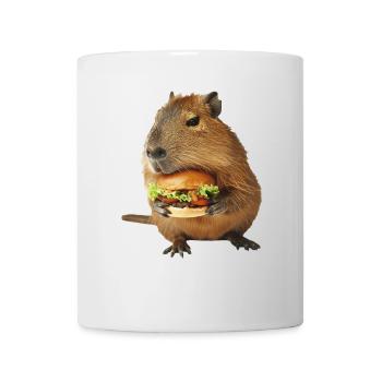 Wasserschwein - Tasse - Weiß - Vorne