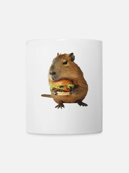 Wasserschwein - Tasse - Weiß