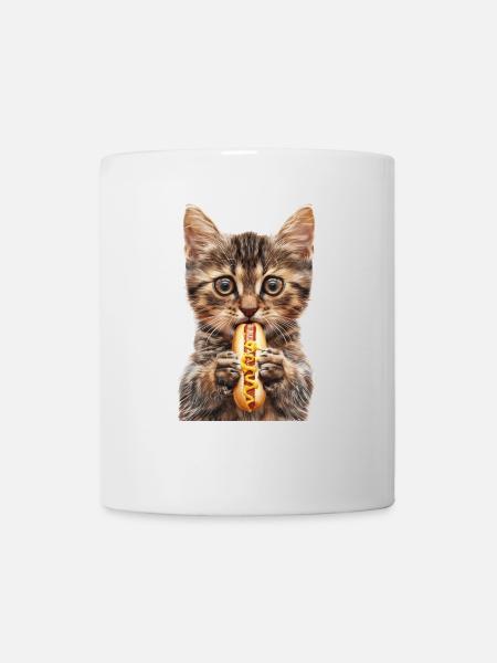 Katze - Tasse - Weiß