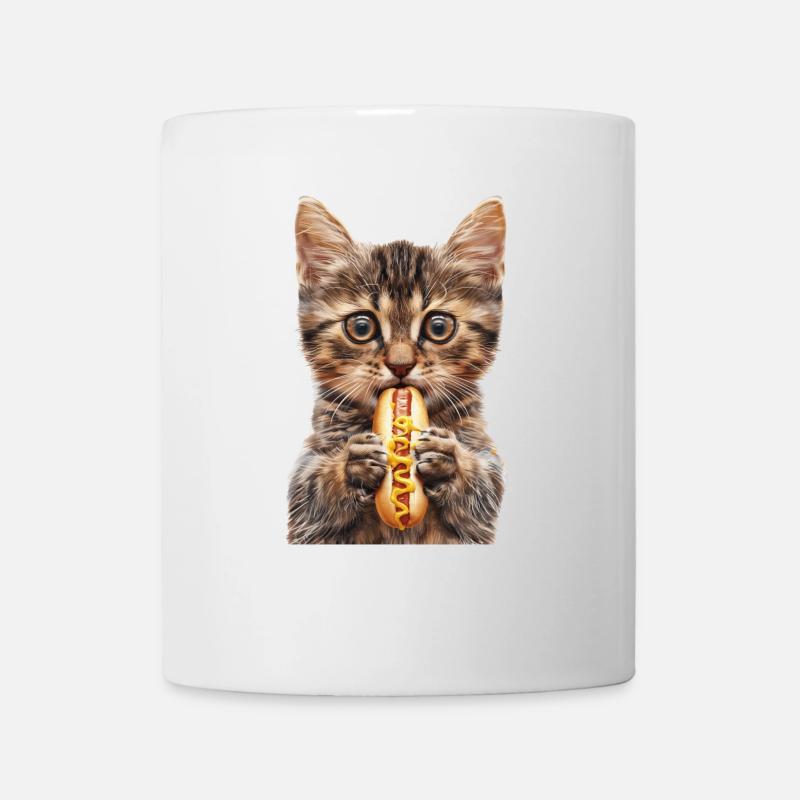 Katze - Tasse - Weiß