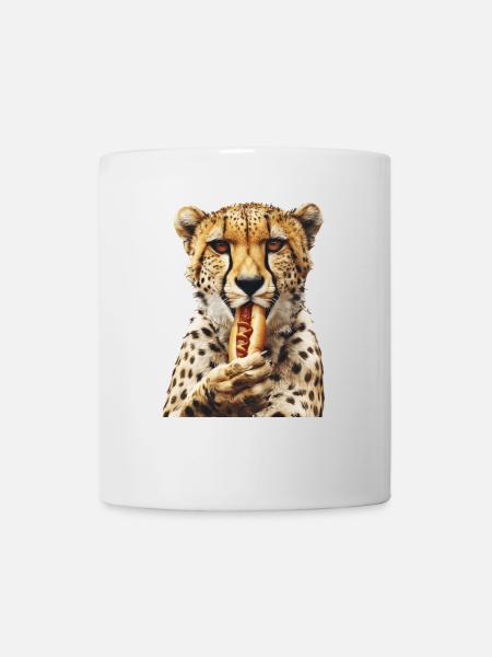 Guépard - Mug blanc - blanc