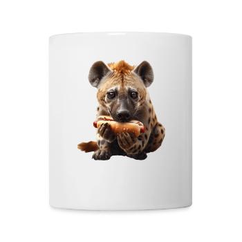 Hyène - Mug blanc - blanc - Devant