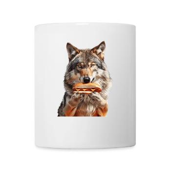 Wolf - Tasse - Weiß - Vorne
