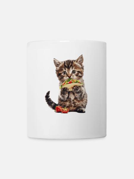 Katze - Tasse - Weiß