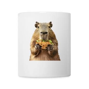Wasserschwein - Tasse - Weiß - Vorne