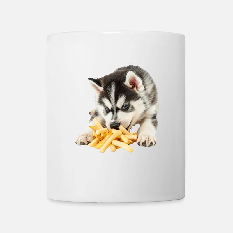 Husky sibérien - Mug blanc - blanc