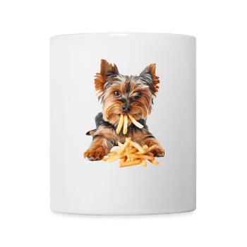 Yorkshire Terrier - Mug - white - Front