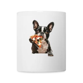 Boston Terrier - Tasse - Weiß - Vorne