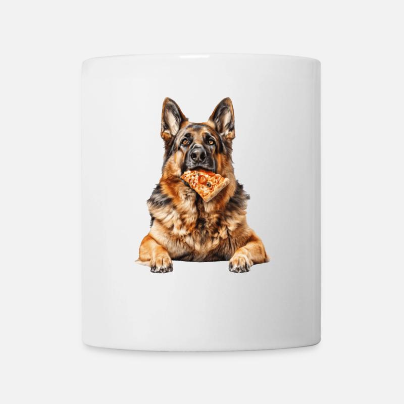 Berger allemand - Mug blanc - blanc