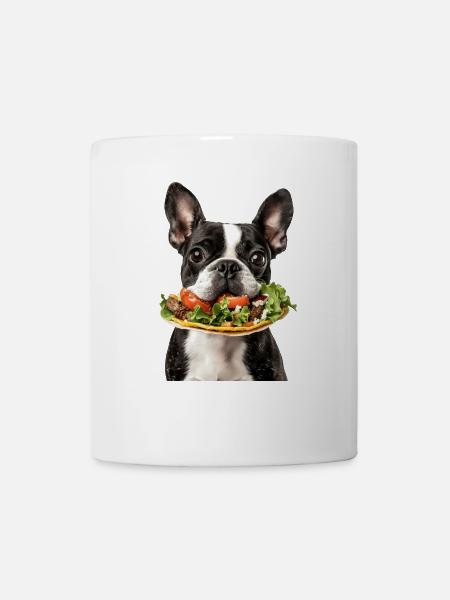Boston Terrier - Mug blanc - blanc