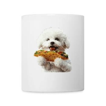 Bichon frisé - Mug blanc - blanc - Devant