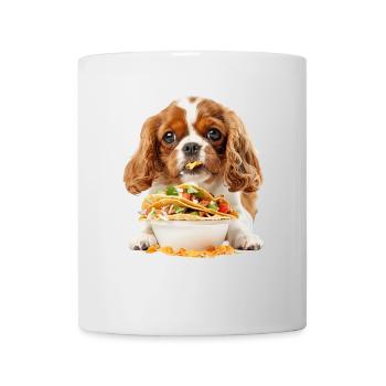 Cavalier King Spaniel - Tasse - Weiß - Vorne