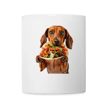 Dachshund - Tasse - Weiß - Vorne